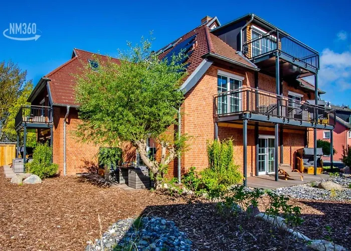 Suite Vali - Odins Blick Wohnung 3 - Drei Terrassen, Privatstrand, Sauna, Ruhige Lage Lobbe foto