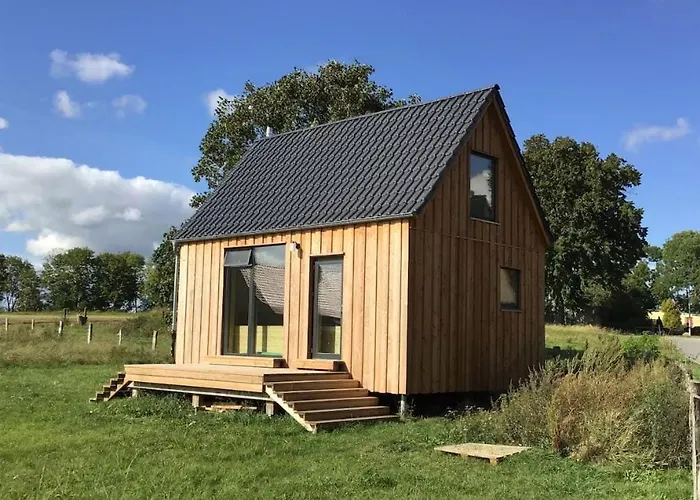 Villa Gemütliches Tiny Haus auf dem Land Schwasdorf foto