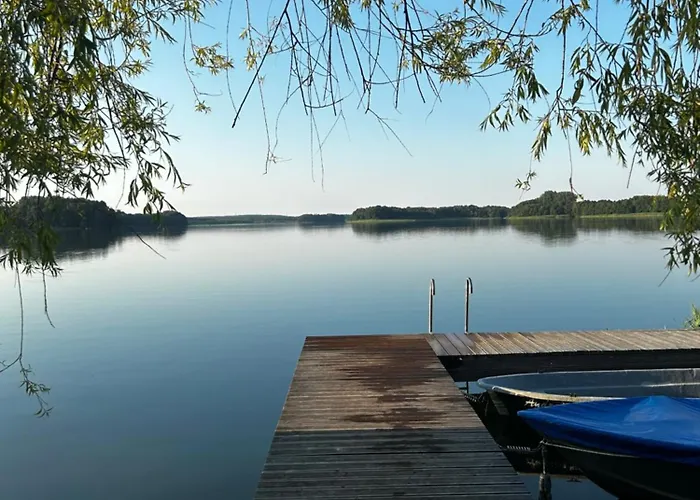 Blaues Haus Plätlinsee Wustrow  Foto