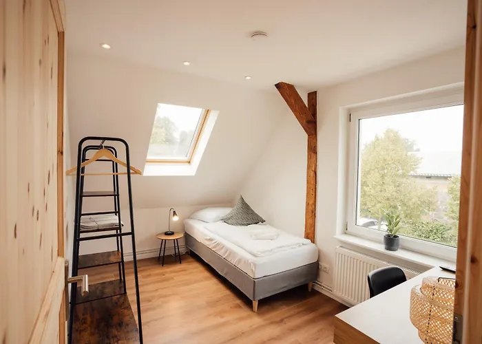 Moderne, Geraeumige Wohnung Neco Appartments Behrenhoff照片