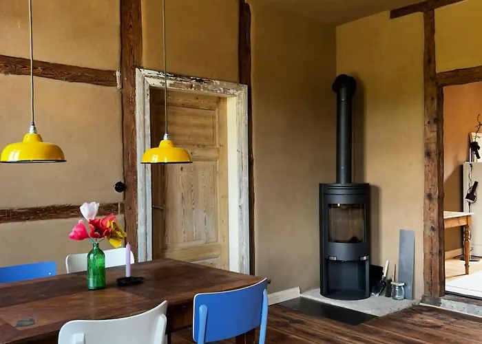 Entschleunigen Im Fachwerkhaus Am Wald Lejlighed Vielank foto