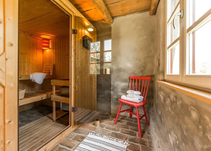 Pommernhaus Josephinenhof, Sauna, Kamin, Ruderboot Christianshof 사진