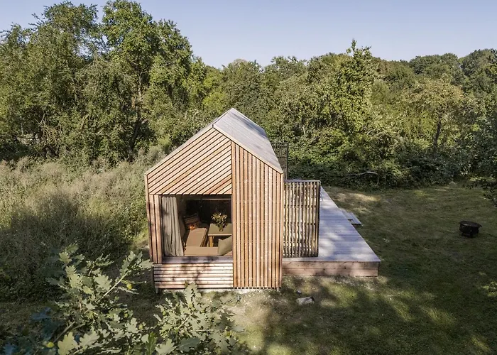 Modern Tiny House Near Lake Kummerow Alt Kentzlin Foto