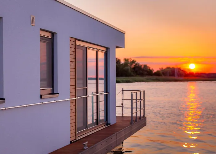 Kranichnest Uferhaus - Schwimmhaus Am Bodden Ostsee Ribnitz-Damgarten foto